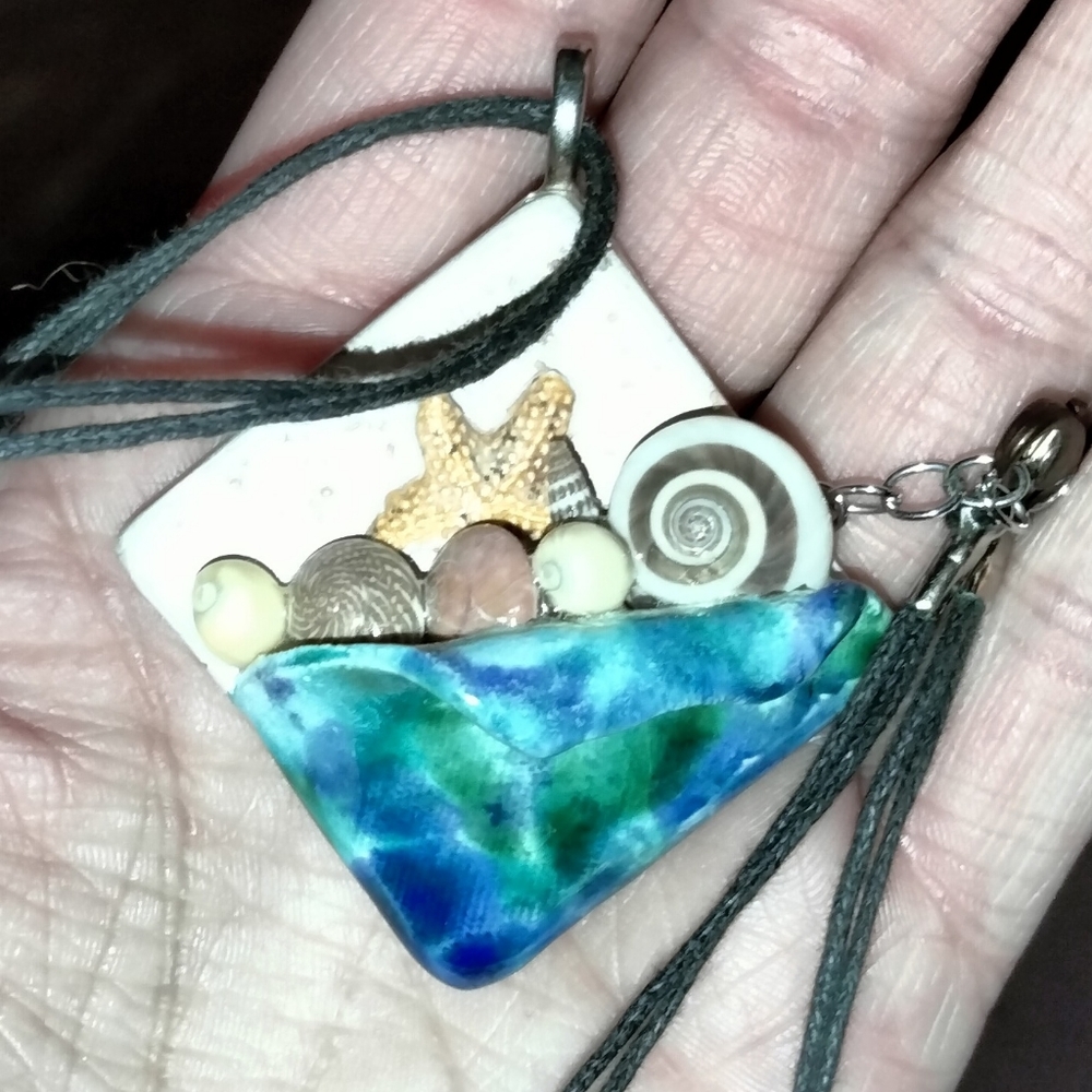 seashell necklace